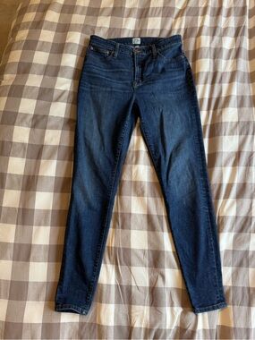 J. Crew Dark Indigo Skinny Jeans size 31T